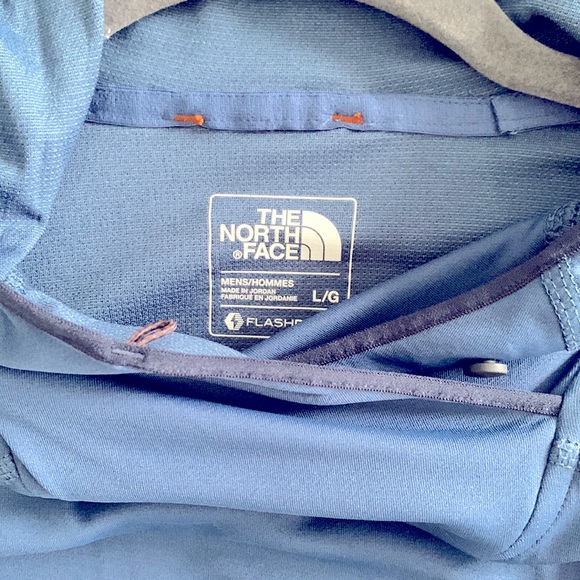 The North Face Mens long sleeve hooded shirt Size L - Picture 7 of 11